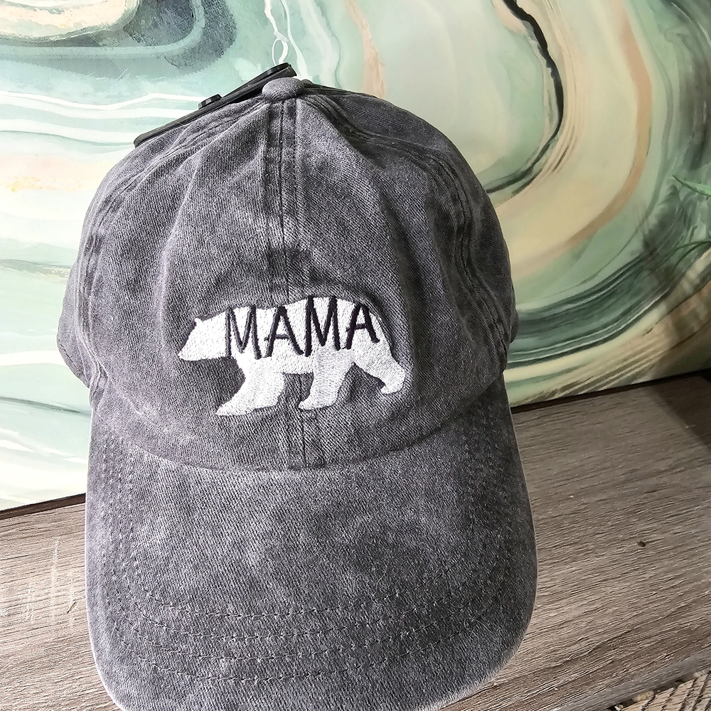 Mama Bear brand new w tags baseball cap. New mom. Birthday.